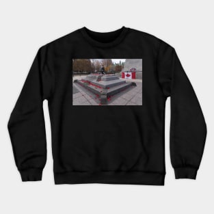 Canadian War Memorial in Ottawa, Canada Crewneck Sweatshirt